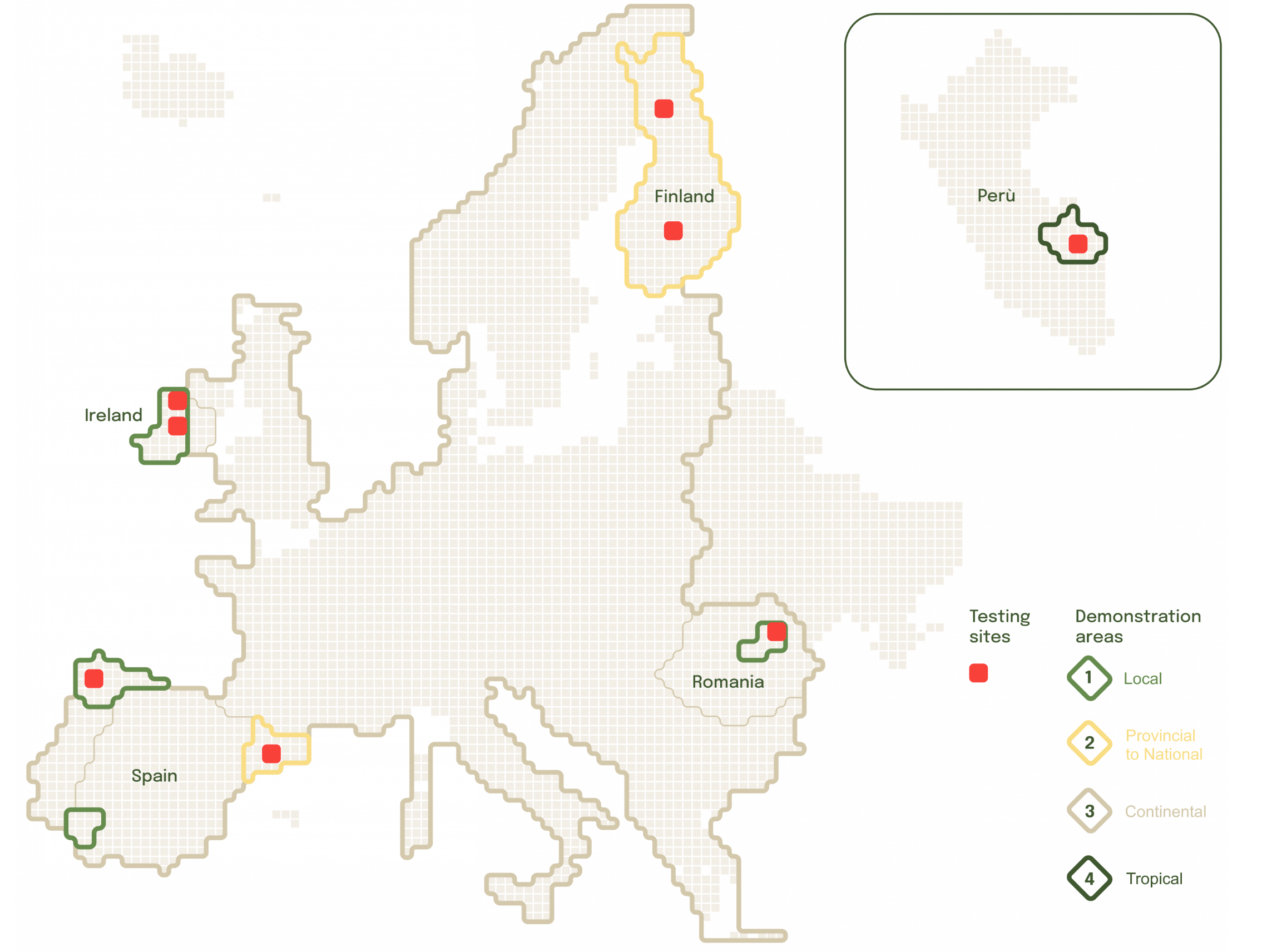 Supporting ecosystems using satellite images
