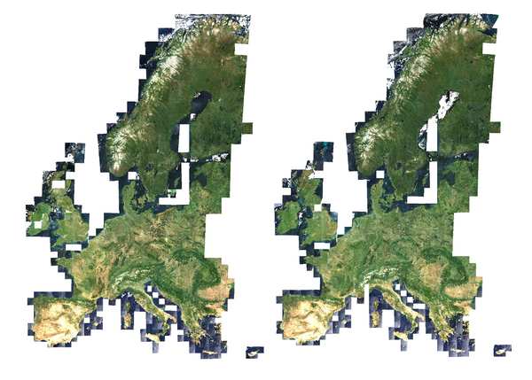 Climate change mitigation using satellites